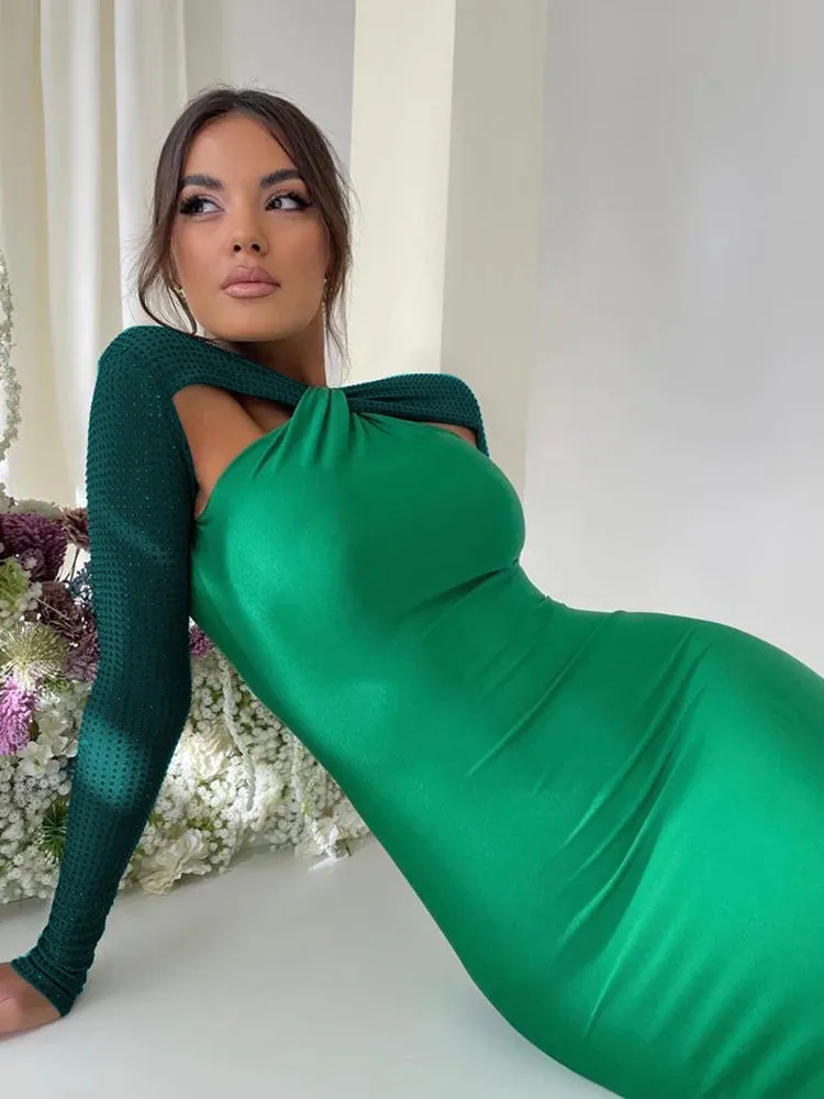 💍 Luxe Formal: Ideal for Weddings – Long Elegant Dress