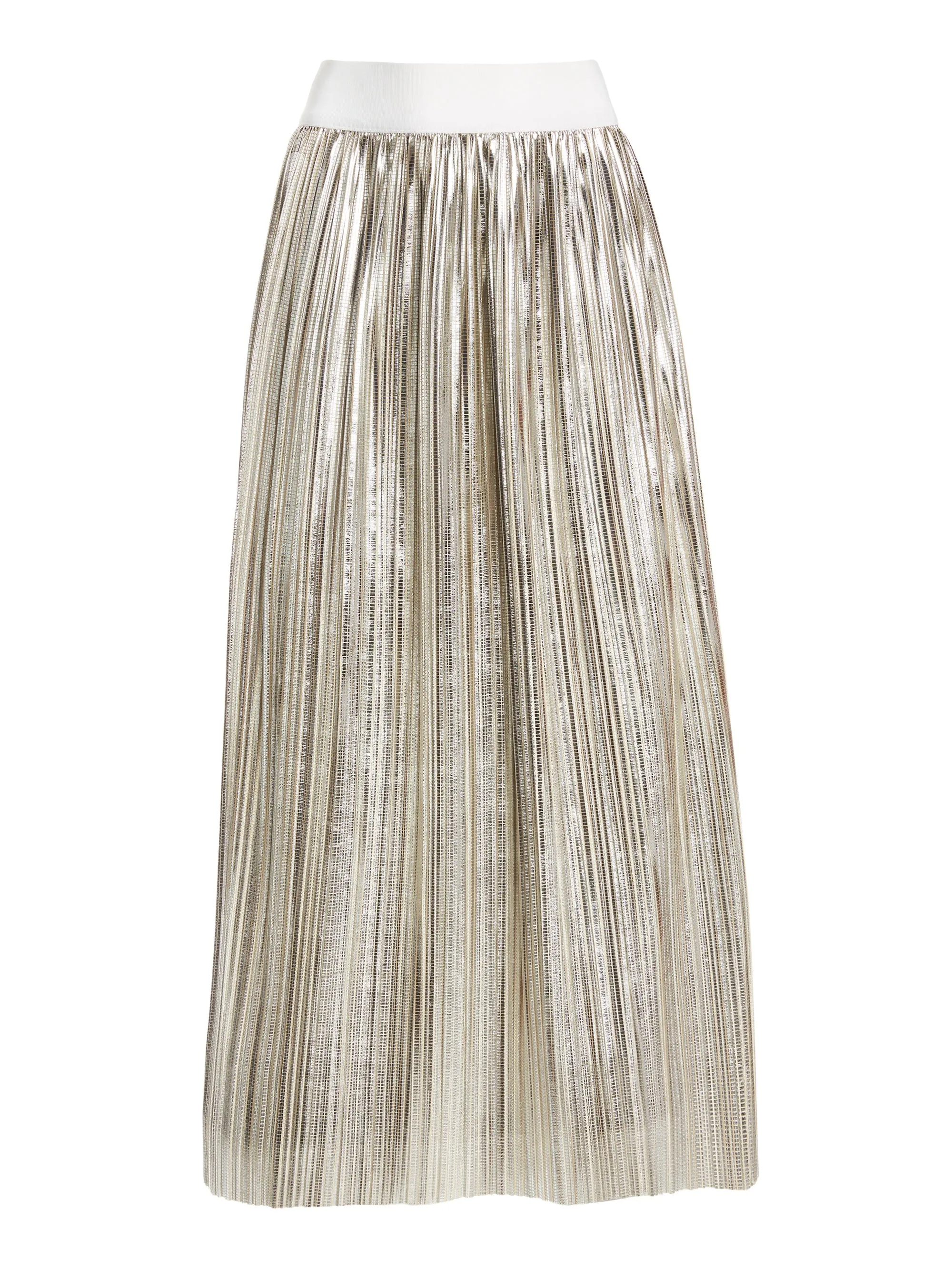 Alice   Olivia - Mikaela Midlength Pleated Skirt