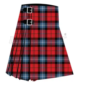 Baillie of Polkemmet Red Premium Tartan Kilt