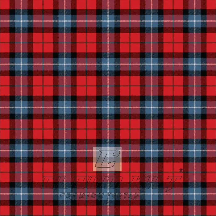 Baillie of Polkemmet Red Premium Tartan Kilt