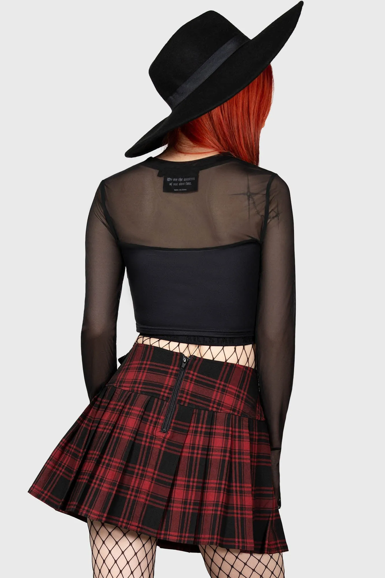 Bat Girl Skirt [TARTAN]