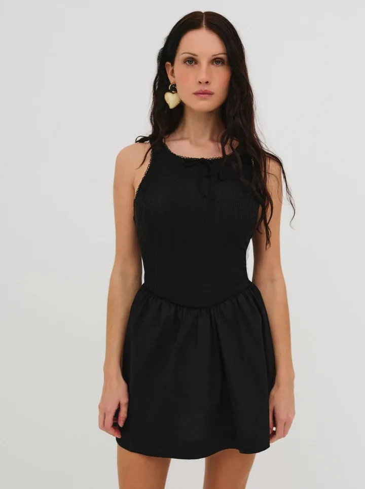 Billie Pointelle Mini Dress