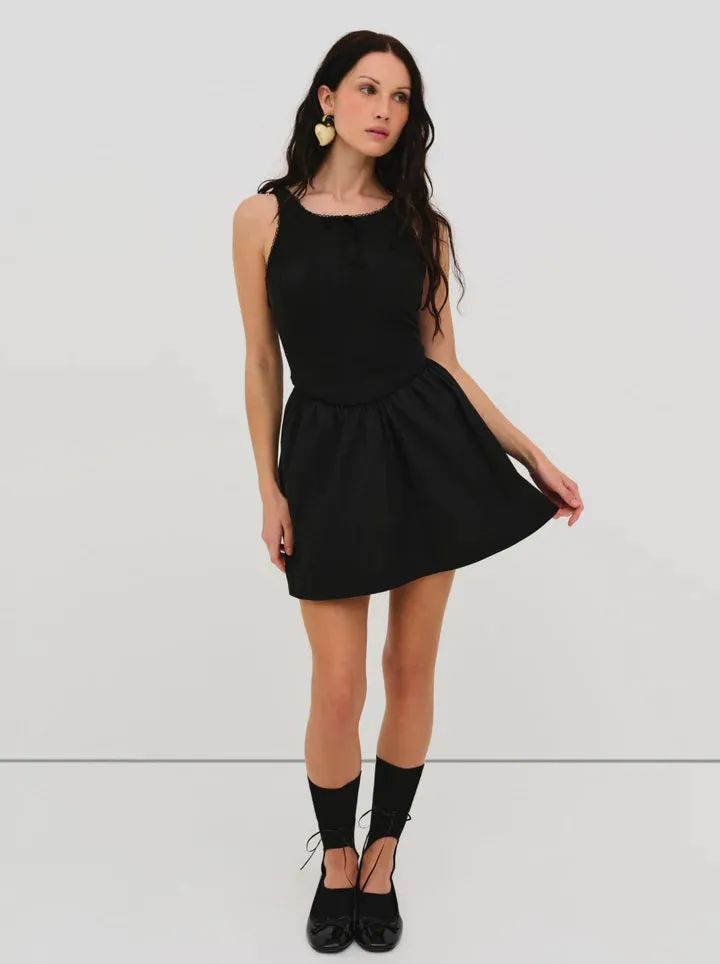 Billie Pointelle Mini Dress