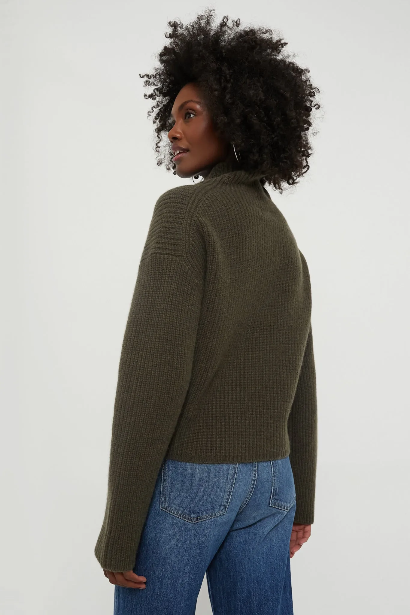 Canopy Olive Heather Pullover