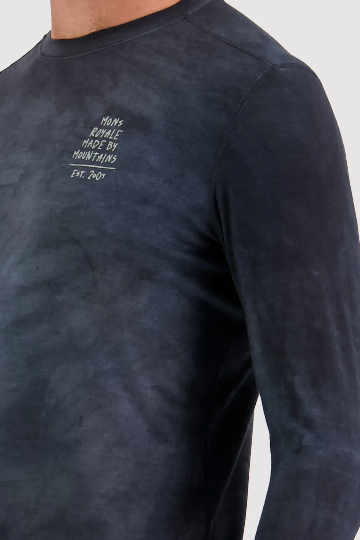 Cascade Merino Base Layer Long Sleeve - Storm Wash