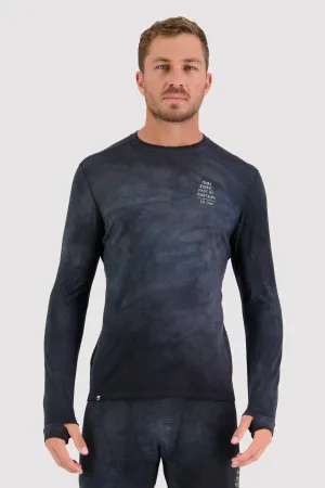 Cascade Merino Base Layer Long Sleeve - Storm Wash