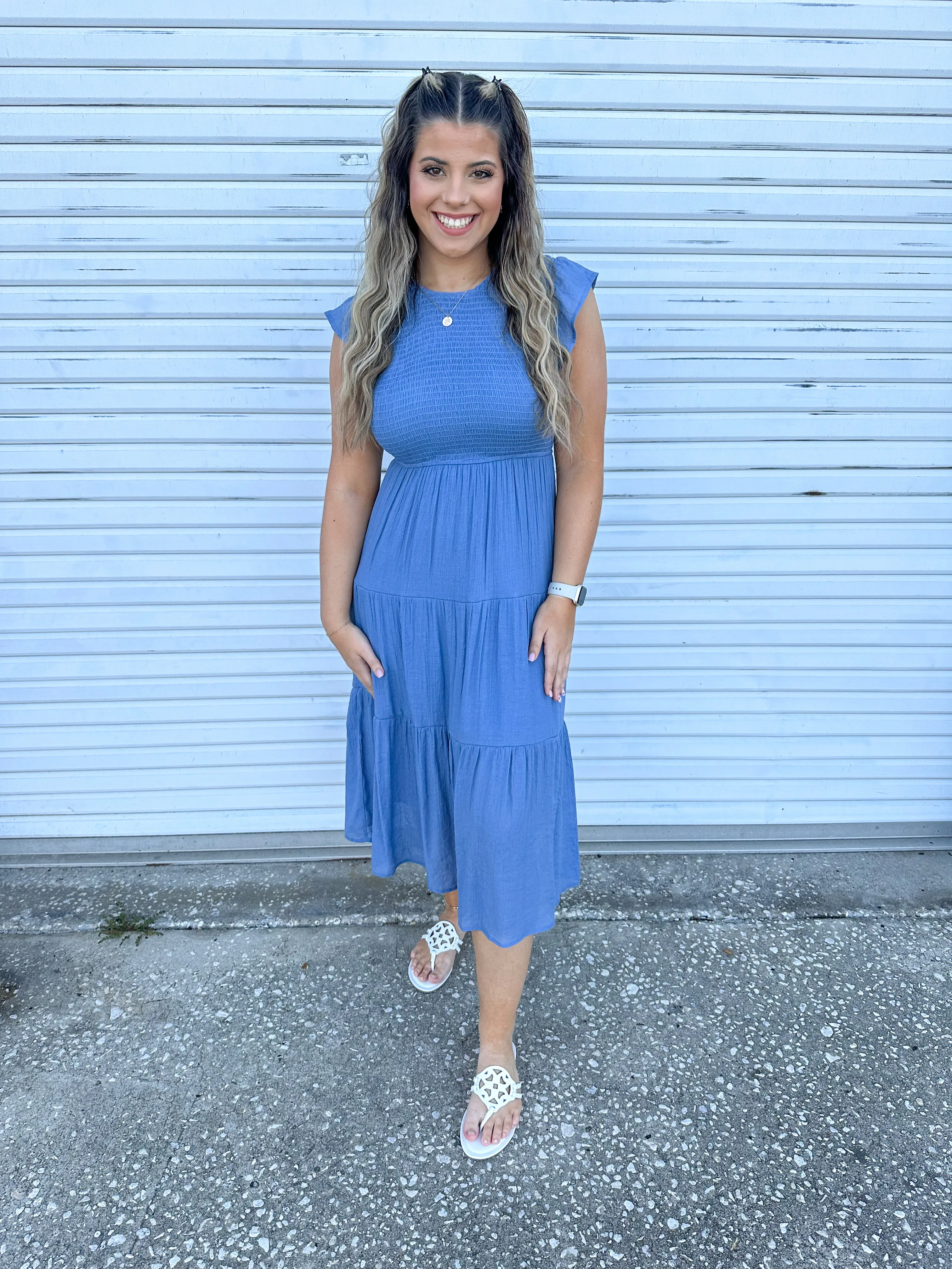 Chambray Faith Dress