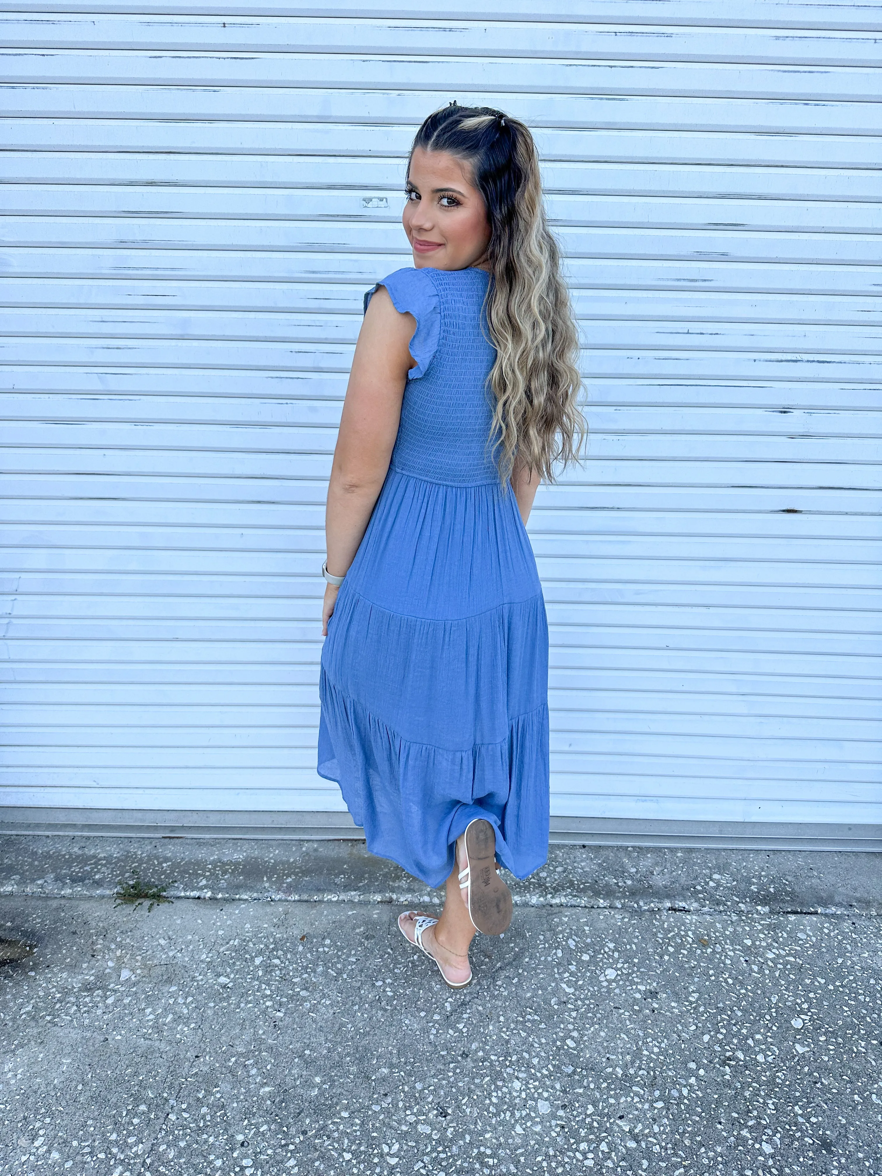 Chambray Faith Dress