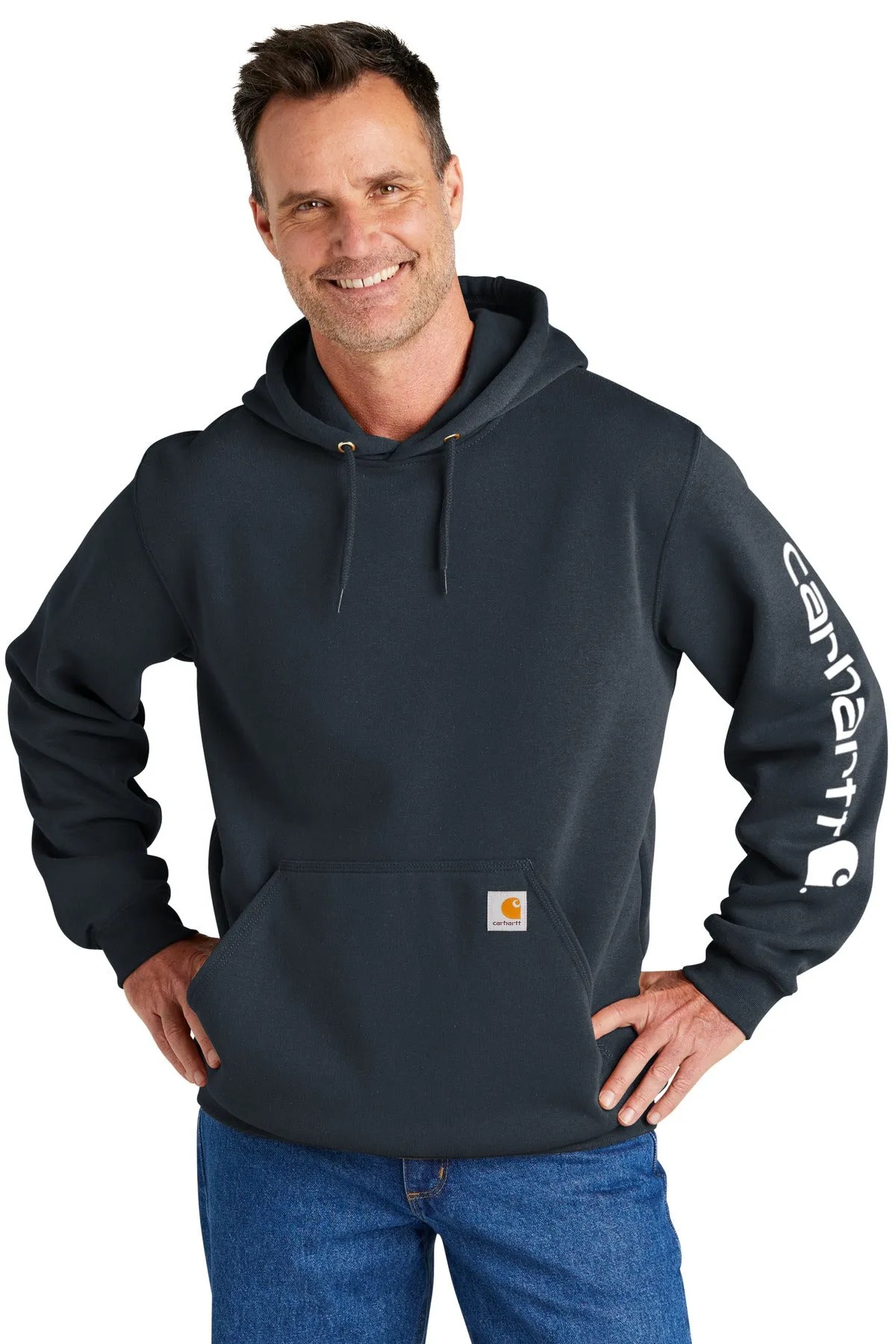 Custom Embroidered - Carhartt® Midweight Hooded Logo Sweatshirt CTK288