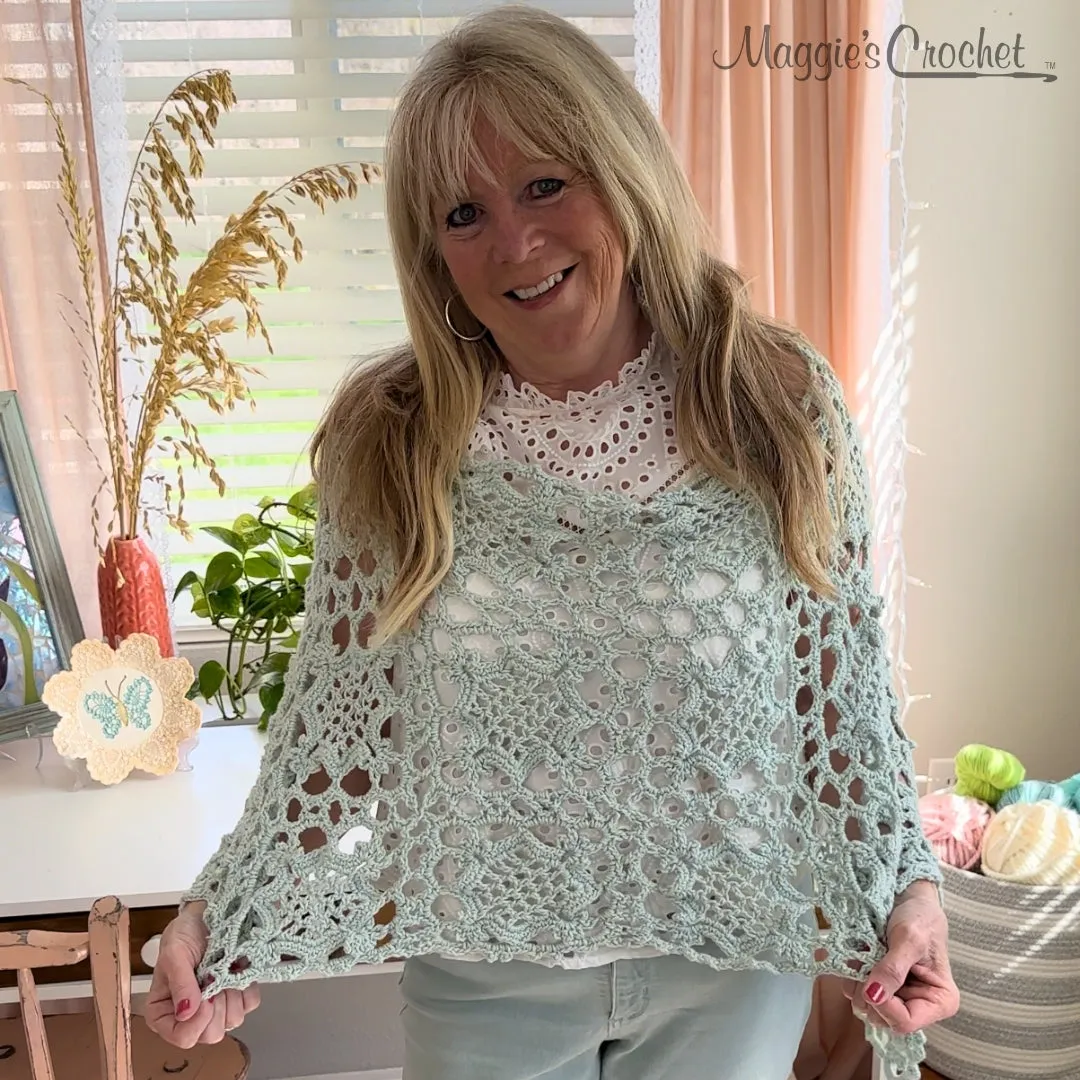 Elegant Poncho Crochet Pattern