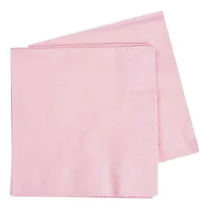 Five Star Classic Pastel Pink Napkins - Lunch 40 Pkt