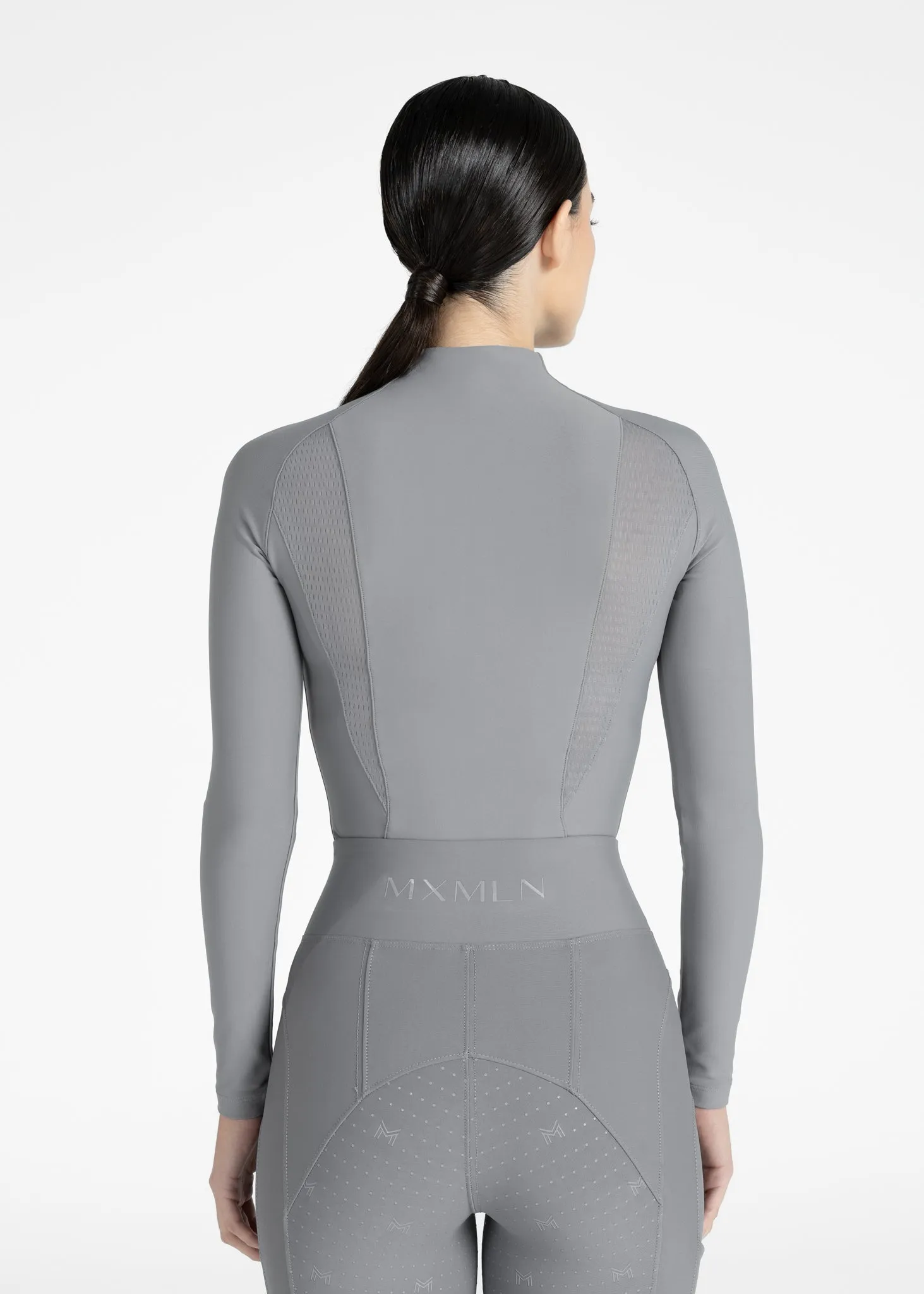 Frame Long Sleeve Base Layer (Titanium)