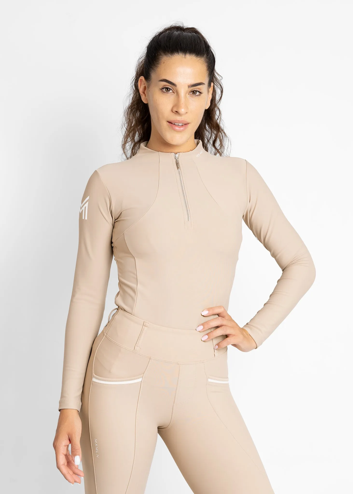 Long Sleeve Base Layer (Beige)