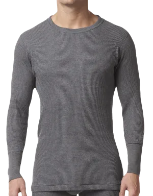 Men's Waffle Knit Base Layer Top