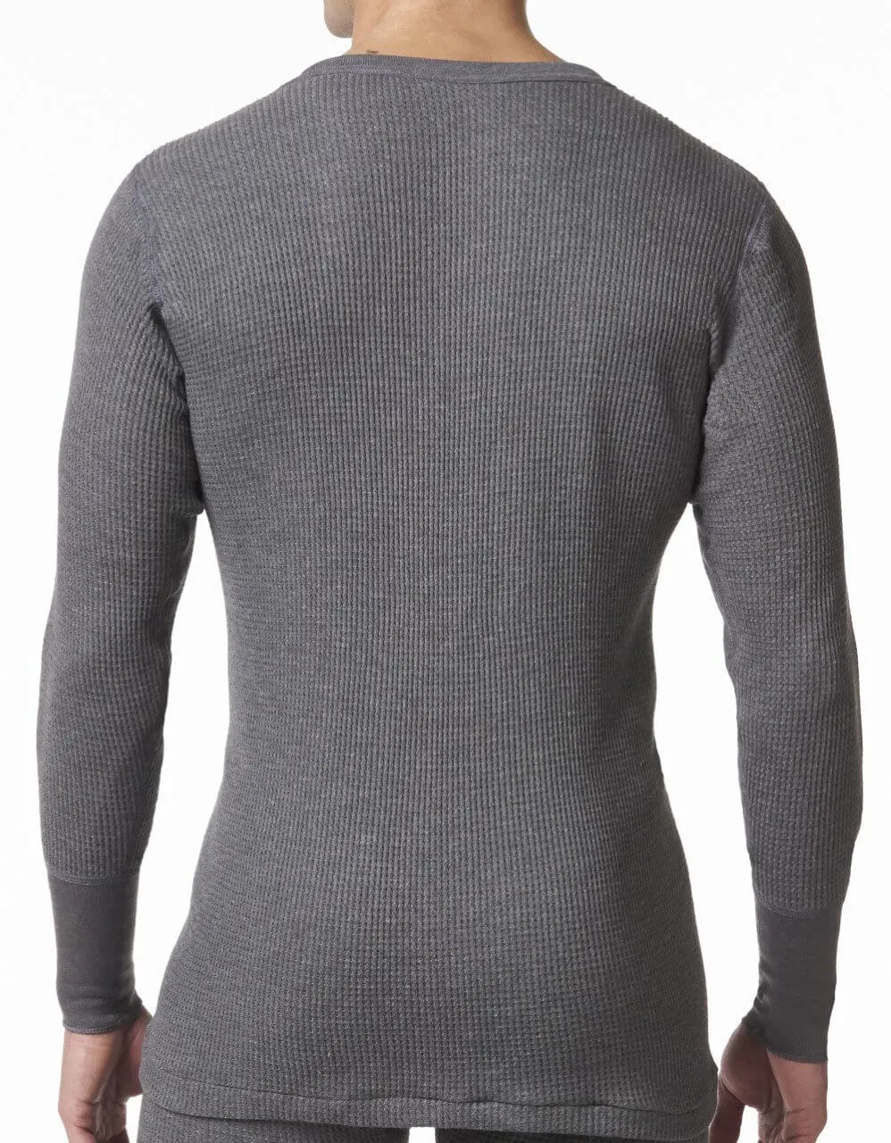 Men's Waffle Knit Base Layer Top