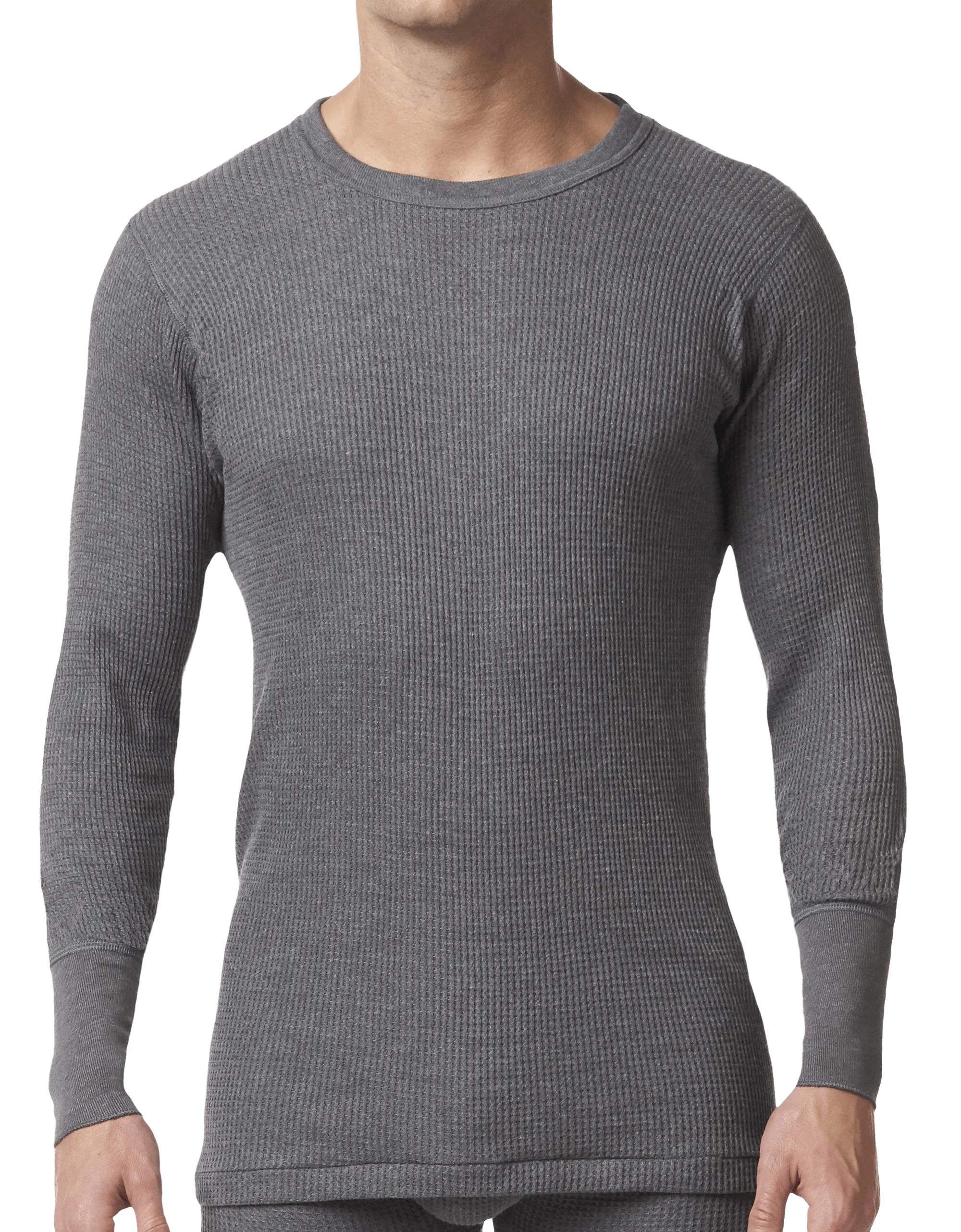 Men's Waffle Knit Base Layer Top