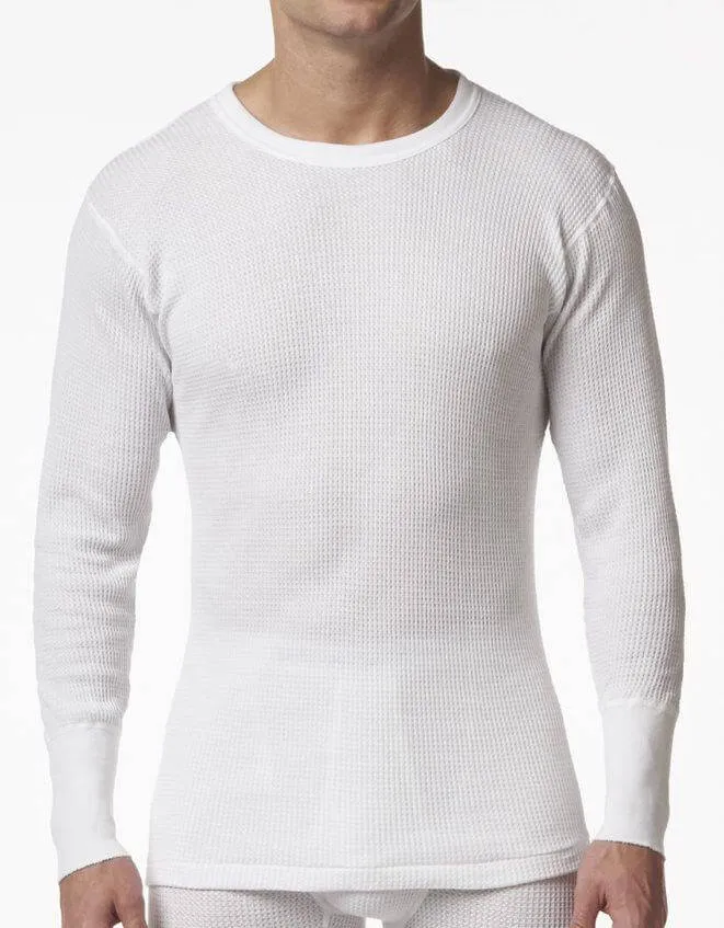 Men's Waffle Knit Base Layer Top