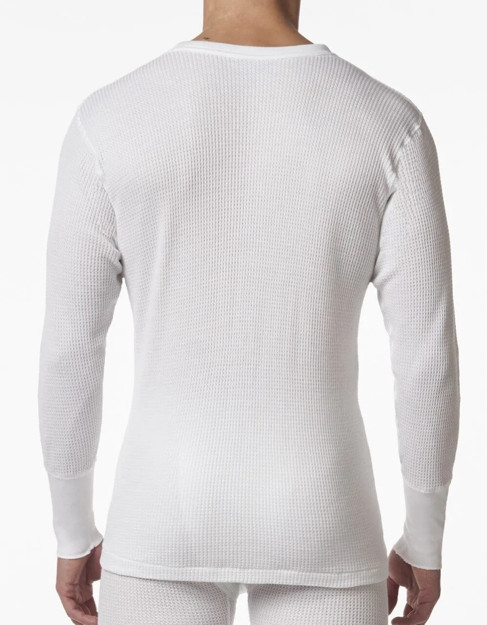 Men's Waffle Knit Base Layer Top