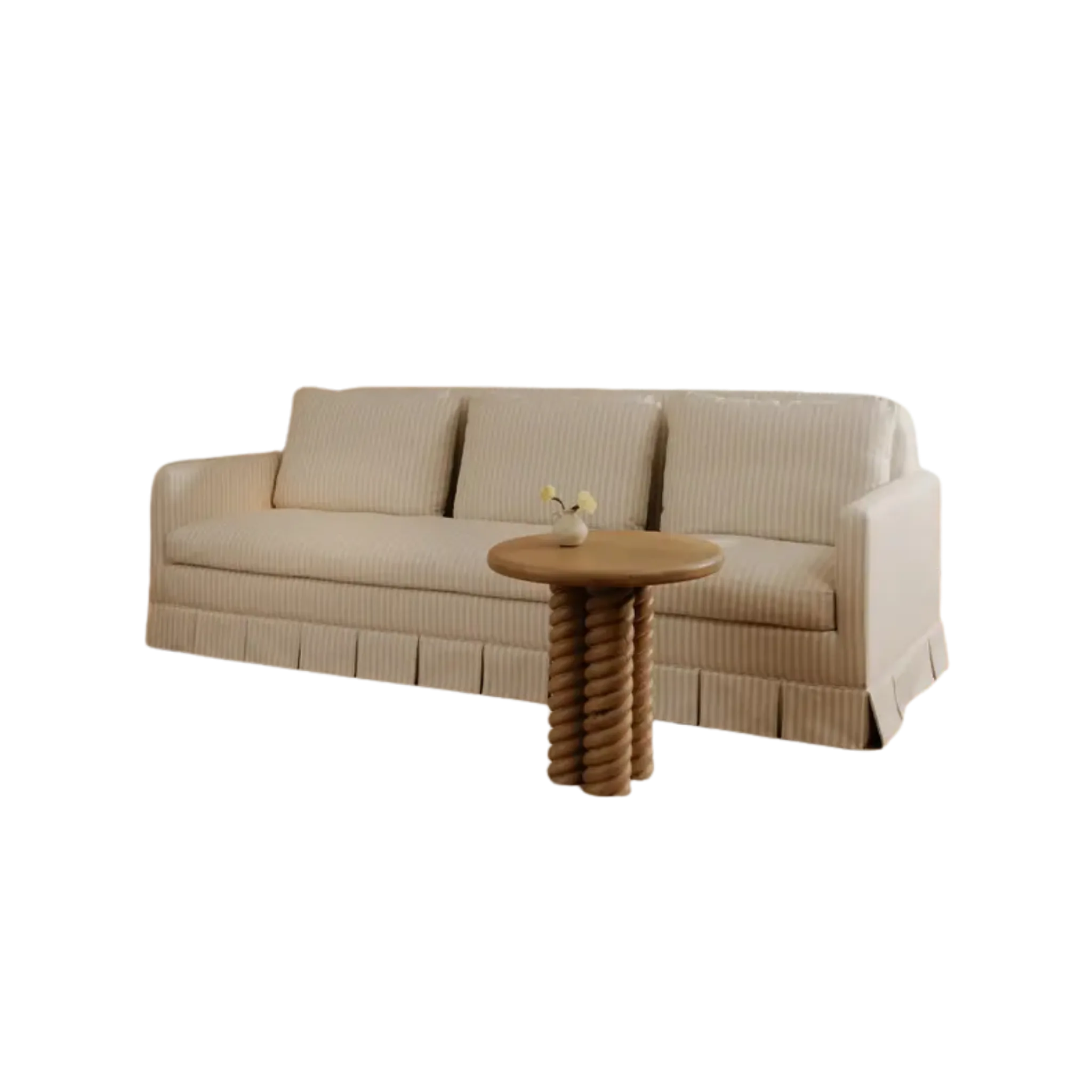 Pellicano Sofa (Beige Stripe)