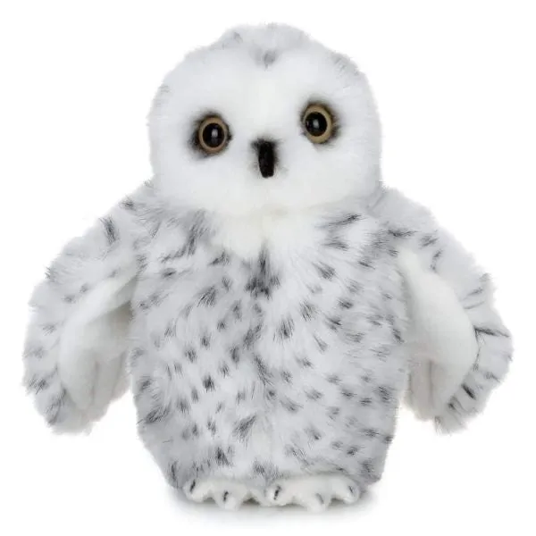 Plush Stuffed Snowy Owl Drift