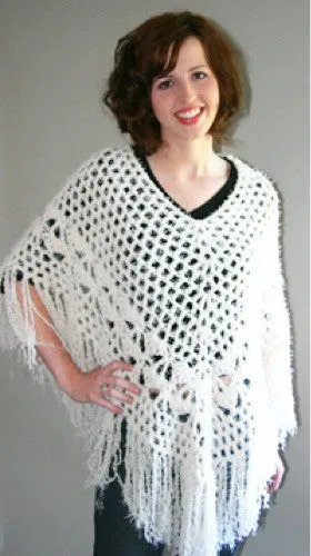 Ponchos Crochet Pattern Leaflet