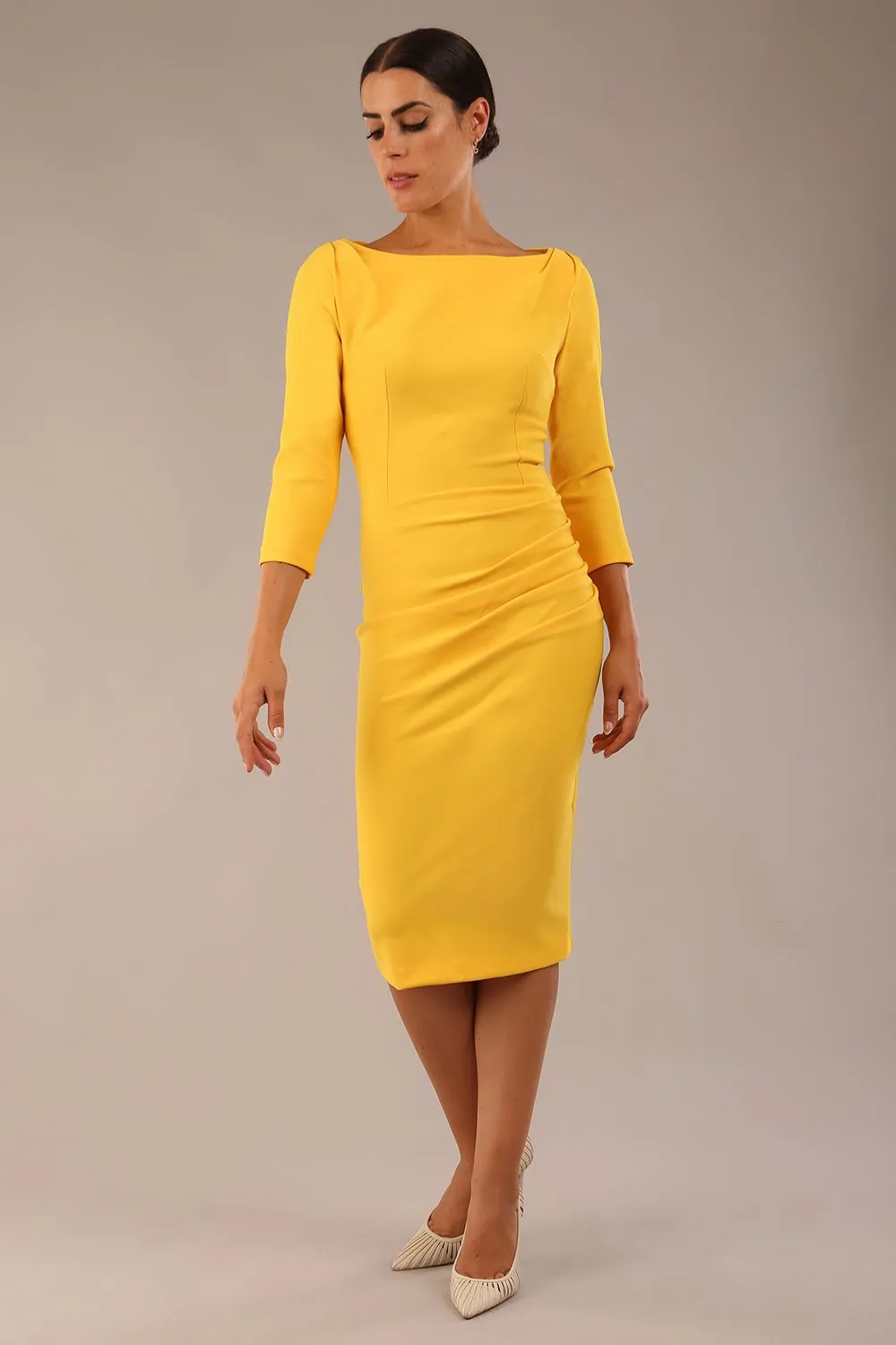 Seed Agatha Sleeved Pencil Dress