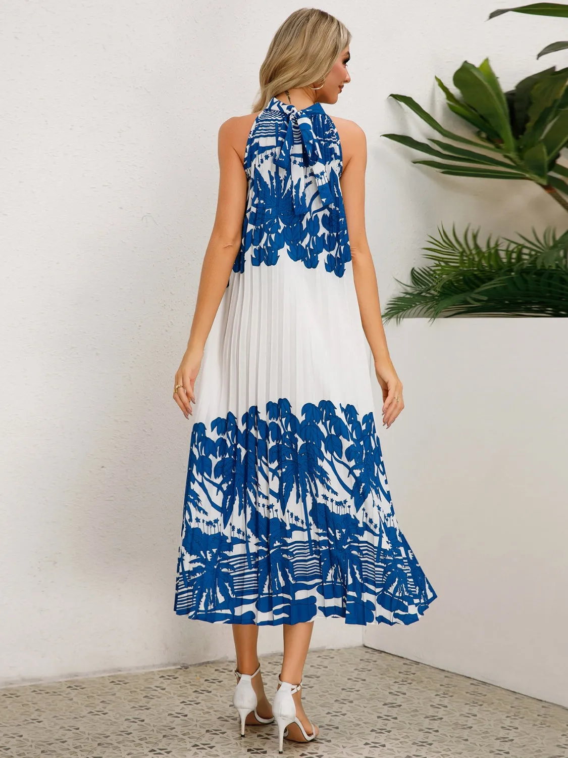 Tina Pleated Dress