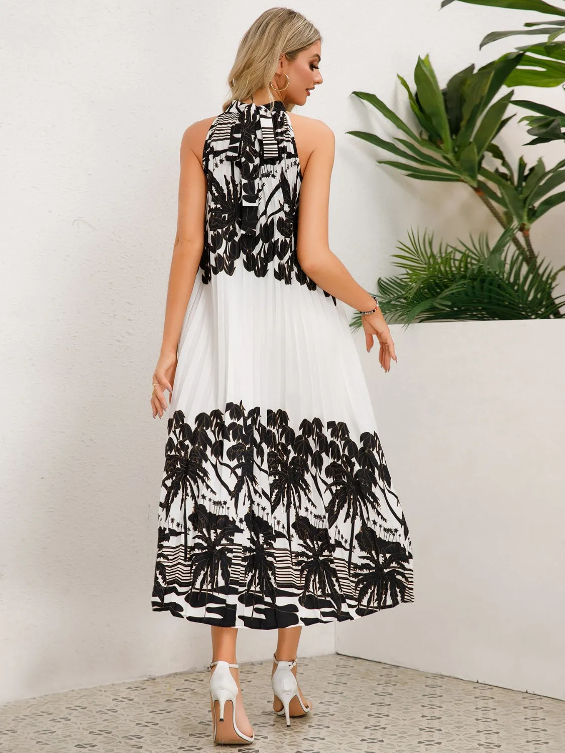 Tina Pleated Dress